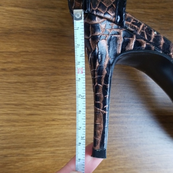 Carlos Santana Retro bronze snake skin size 8 - Picture 8 of 8